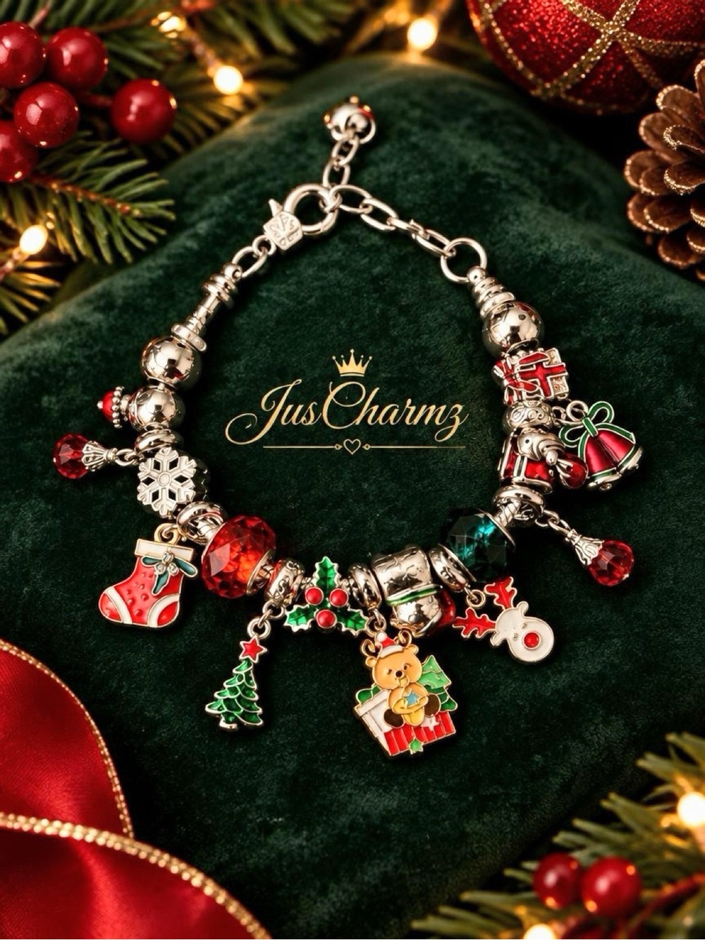 Christmas Magic Charm Bracelet